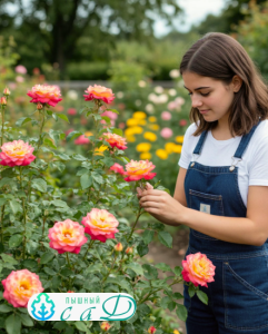 Роза "БЭБИ МАСКАРАД"