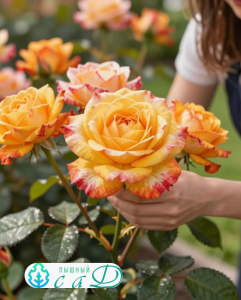 Роза "КАМИЛЬ ПИССАРРО"